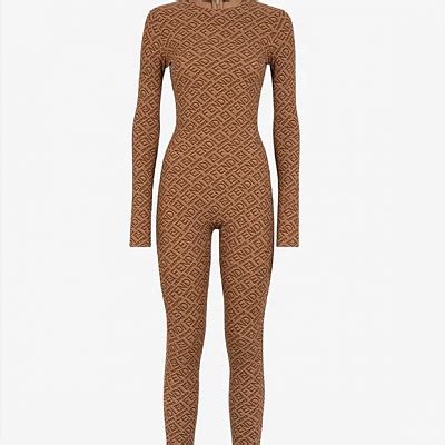 fendi skims items|SKIMS Fendi jumpsuit.